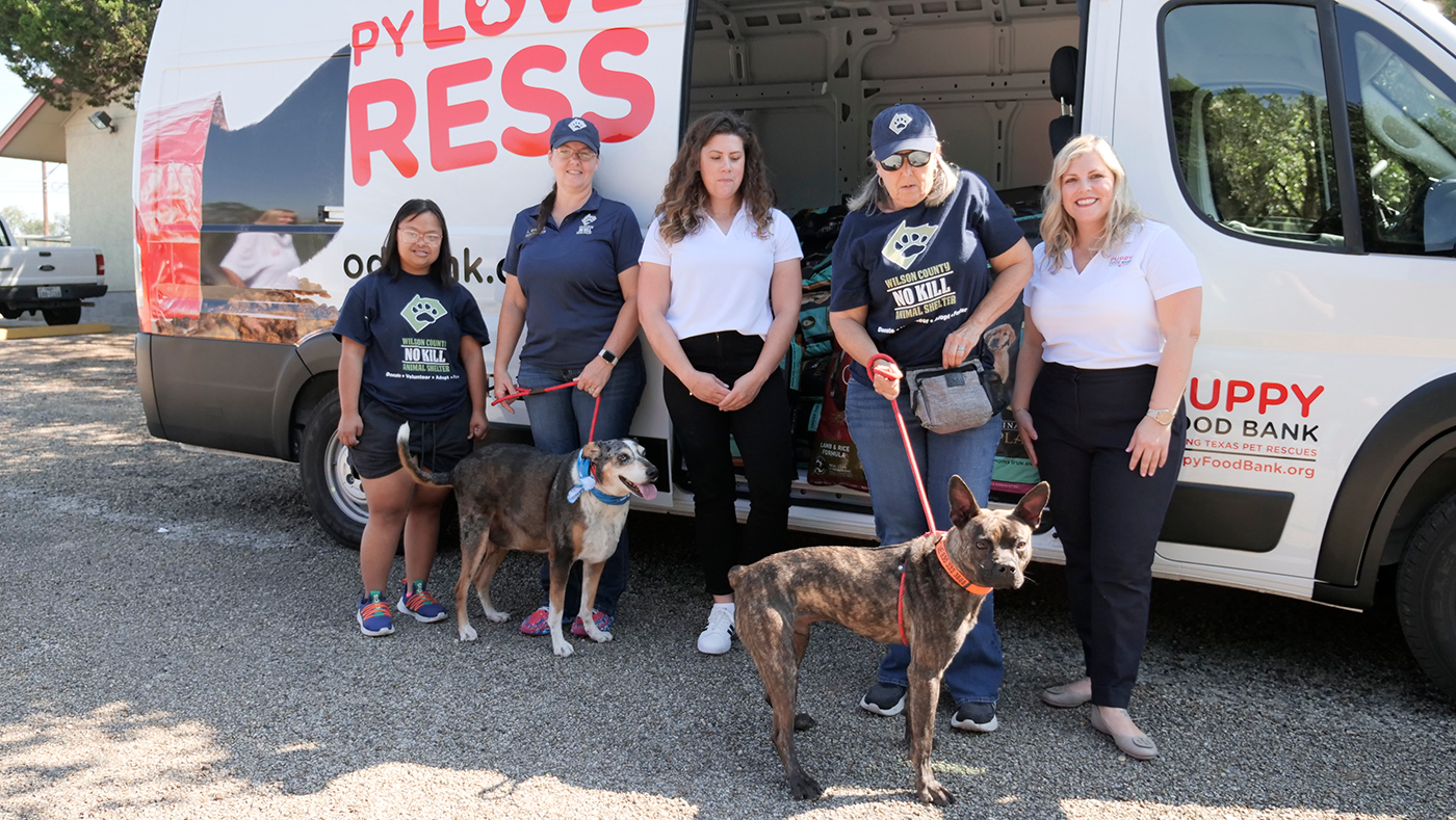 Puppy Food Bank’s Pet Food Distribution Serves Rescue Shelters Puppy